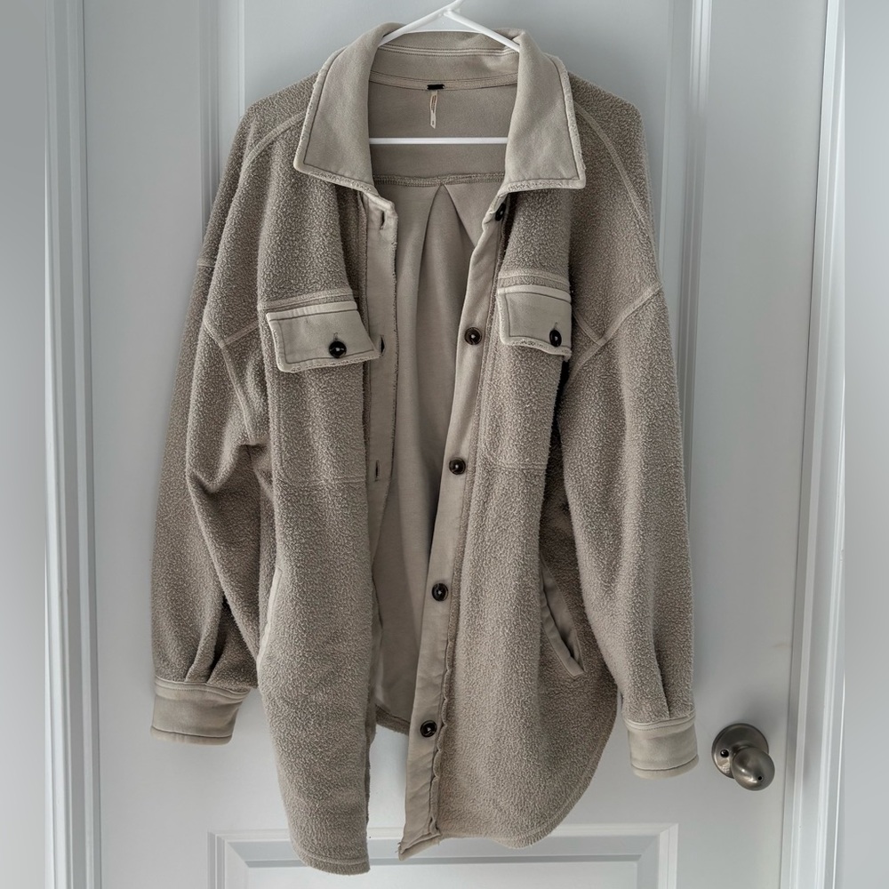 Free People “Shacket” Jacket